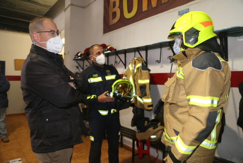 BOMBEROS DE BENALMÁDENA ESTRENAN NUEVOS EQUIPOS DE PROTECCIÓN PERSONAL