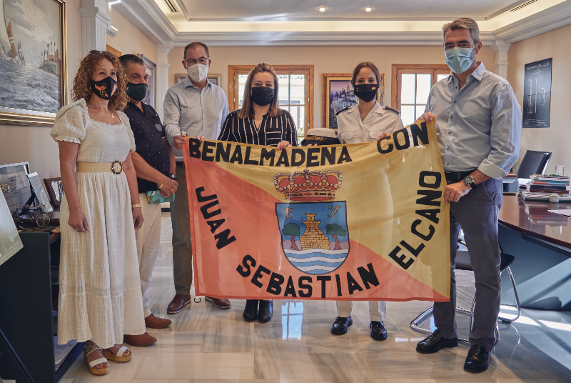 EL ALCALDE MANTIENE UN ENCUENTRO CON SELENE LEÓN MARCHÁN, PRIMERA BENALMADENSE EN FORMAR PARTE DE LA TRIPULACIÓN DEL JUAN SEBASTIÁN ELCANO
