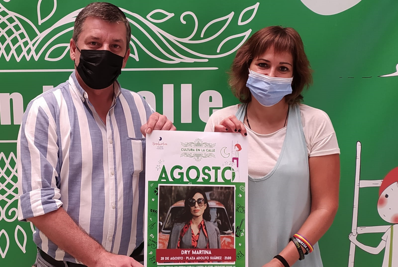 DRY MARTINA PONDRÁ EL SÁBADO 28 EL BROCHE FINAL AL PROGRAMA DE ‘CULTURA EN LA CALLE 2021’
