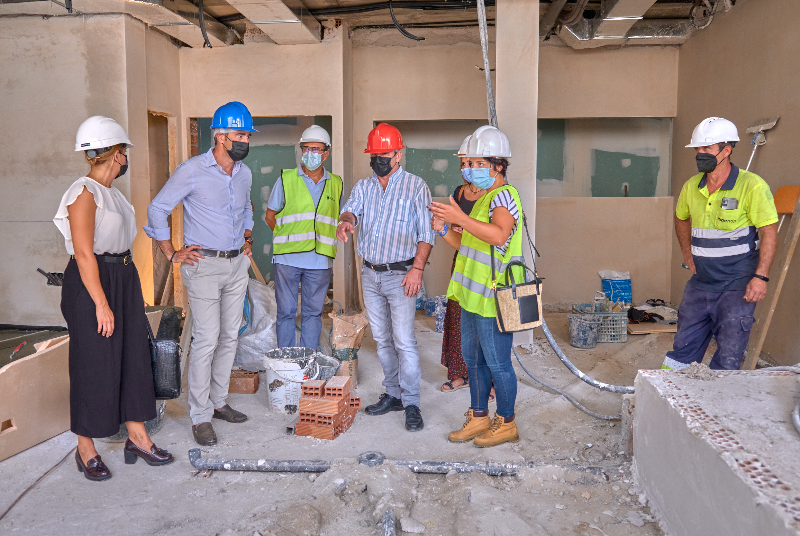 LAS OBRAS DE CONSTRUCCIÓN DEL CENTRO DE INTERPRETACIÓN ARQUEOLÓGICA DE LOS MOLINILLOS YA ESTÁN EJECUTADAS AL 60%