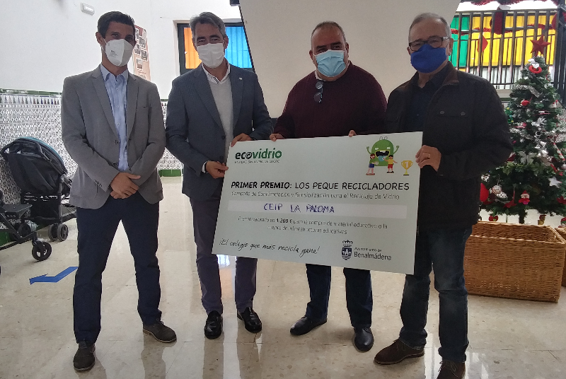 LOS ESCOLARES BENALMADENSES LOGRARON RECICLAR MÁS DE 2.100 KILOS DE ENVASES DE VIDRIO DURANTE LA CAMPAÑA ‘LOS PEQUE RECICLADORES’
