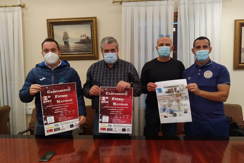 DEPORTES ORGANIZA DOS CAMPAMENTOS DE FÚTBOL PARA ESTUDIANTES DURANTE LAS VACACIONES DE NAVIDAD