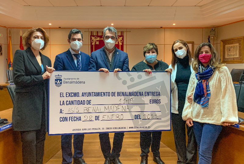 EL AYUNTAMIENTO DESTINA LA RECAUDACIÓN DE LAS FICHAS HUÉRFANAS DEL CASINO TORREQUEBRADA EN 2020 A ASIS BENALMÁDENA