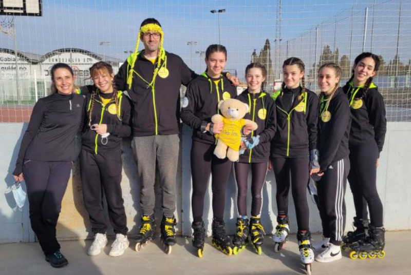 EL CLUB DE PATINAJE LOCAL CRAZY LEGS LOGRA SEIS MEDALLAS EN LA II ETAPA DE LA COPA ANDALUZA DE INLINE FREESTYLE