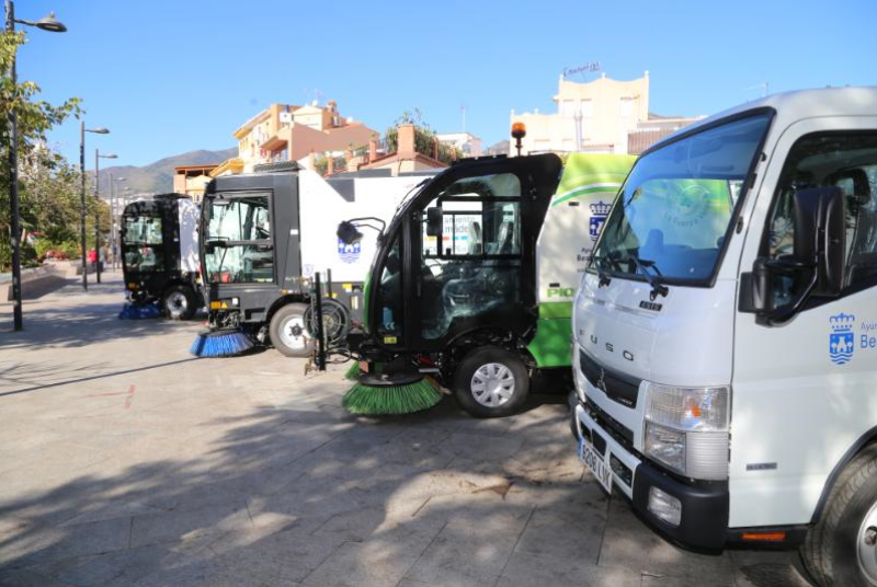 SERVICIOS OPERATIVOS REFUERZA SU PARQUE MÓVIL CON LA ADQUISICIÓN DE TRES NUEVAS BARREDORAS