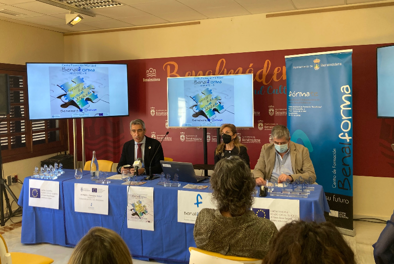 EL ALCALDE VÍCTOR NAVAS Y EL CONCEJAL JOAQUÍN VILLAZÓN INAUGURAN LAS JORNADAS DE VISIBILIZACIÓN DE BUENAS PRÁCTICAS DEL PROGRAMA MENTOR RED INCLUYE