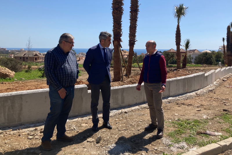 COMIENZAN LAS OBRAS DE CERRAMIENTO DEL FUTURO PARQUE AL-BAYTAR