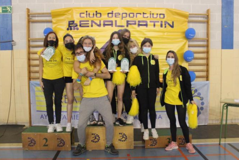 EL CLUB LOCAL CRAZY LEGS LOGRA 8 MEDALLAS EN EL CAMPEONATO ANDALUZ DE PATINAJE INLINE FREESTYLE