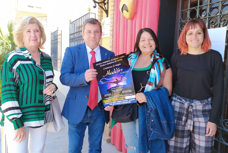 LAS ESCUELAS MUNICIPALES DE MÚSICA, DANZA Y TEATRO REPRESENTARÁN EL MUSICAL ‘ALADDIN’ A BENEFICIO DE LA AECC