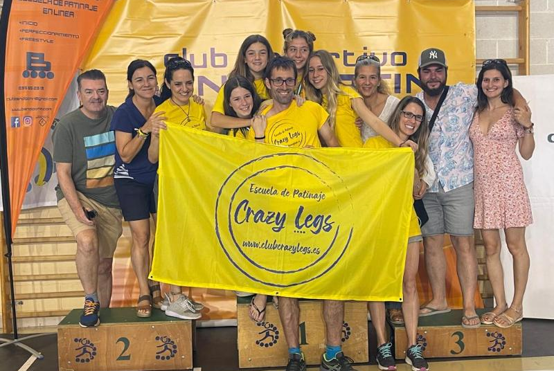 GRAN ACTUACIÓN DE LOS DOS CLUBES LOCALES DE PATINAJE EN LA ÚLTIMA PRUEBA DEL CIRCUITO ANDALUZ DE ‘INLINE FREESTYLE’