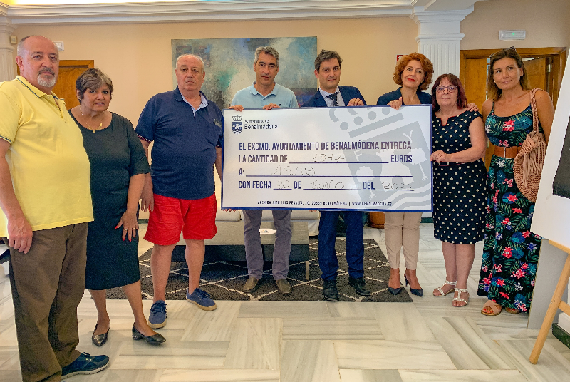 EL AYUNTAMIENTO DESTINA LA RECAUDACIÓN DE LAS FICHAS HUÉRFANAS DEL CASINO TORREQUEBRADA EN 2021 A LA ASOCIACIÓN ABAD