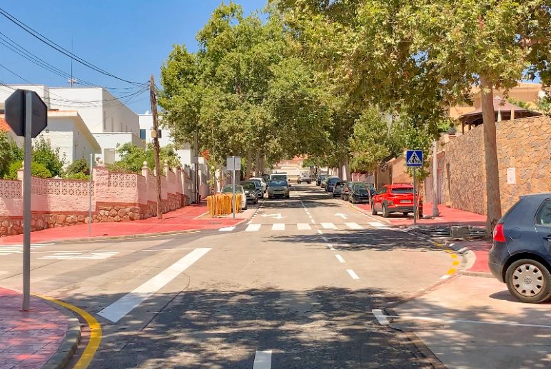 LA REMODELACIÓN DE LA AVENIDA FUENTE DE LA RANA INCLUYE LA CREACIÓN DE NUEVAS PLAZAS DE APARCAMIENTO PARA BENALMÁDENA COSTA
