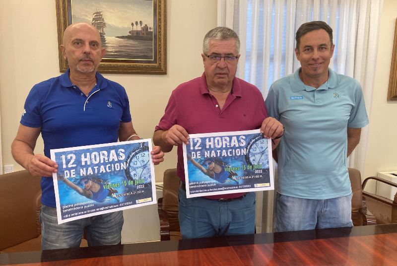 BENALMÁDENA RECUPERA ESTE VIERNES 15 LAS 12 HORAS DE NATACIÓN