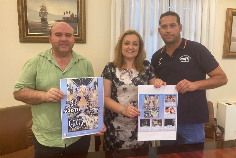 LA CONCEJALA PILAR RAMÍREZ PRESENTA LA PROGRAMACIÓN DE LA FERIA DE LA VIRGEN DE LA CRUZ