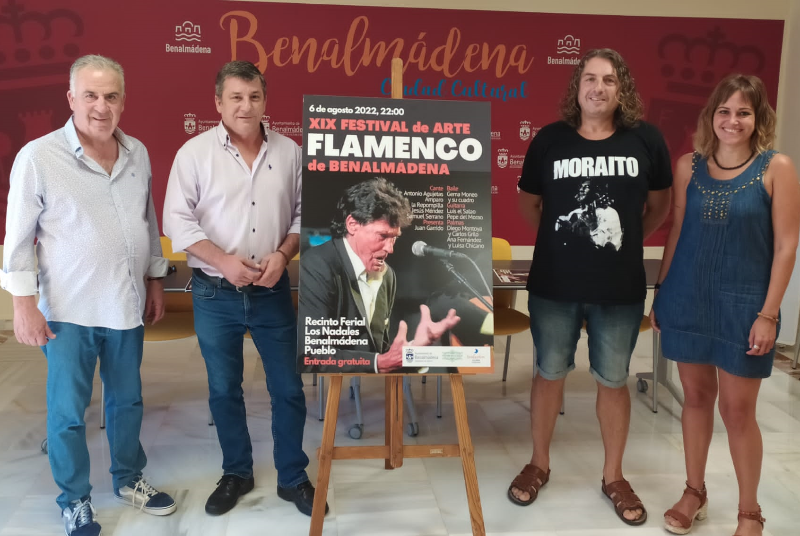 EL FESTIVAL DE ARTE FLAMENCO VUELVE A BENALMÁDENA ESTE SÁBADO 6 DE AGOSTO PARA CELEBRAR SU XIX EDICIÓN