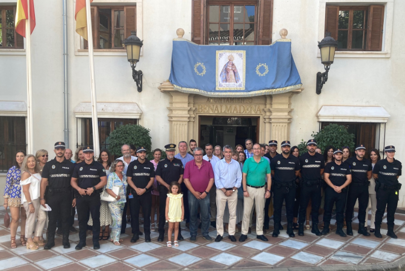 LA POLICÍA LOCAL DE BENALMÁDENA REFUERZA SU PLANTILLA CON LA INCORPORACIÓN DE NUEVE AGENTES