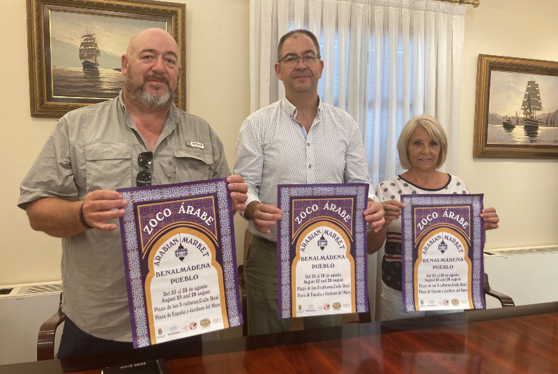 EL ZOCO ÁRABE REGRESA A LAS CALLES DE BENALMÁDENA PUEBLO DEL 25 AL 28 DE AGOSTO