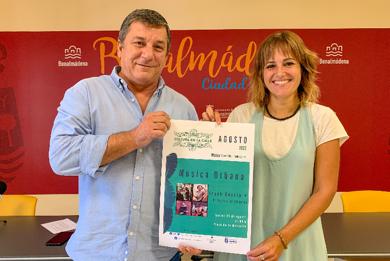 ‘CULTURA EN LA CALLE’ DEDICARÁ LA NOCHE DEL JUEVES 25 A LA MÚSICA URBANA CON UN CONCIERTO DE FRANK GUERRA CON ARTISTAS INVITADOS