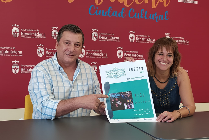 THREE BEATS VUELVEN A ‘CULTURA EN LA CALLE’ ESTE VIERNES 26 DE AGOSTO