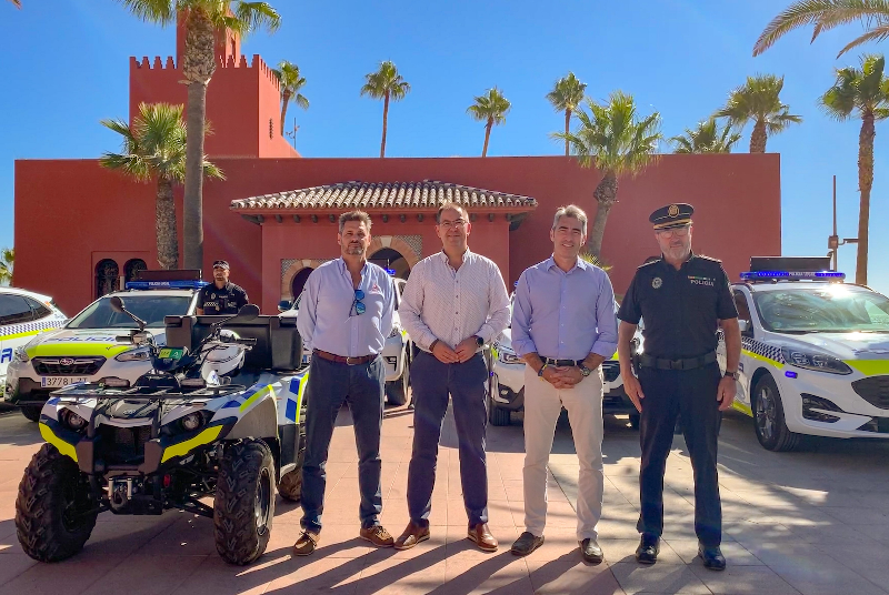 LA POLICÍA LOCAL CONTINÚA LA RENOVACIÓN DE SU PARQUE MÓVIL CON LA INCORPORACIÓN DE SEIS NUEVOS VEHÍCULOS