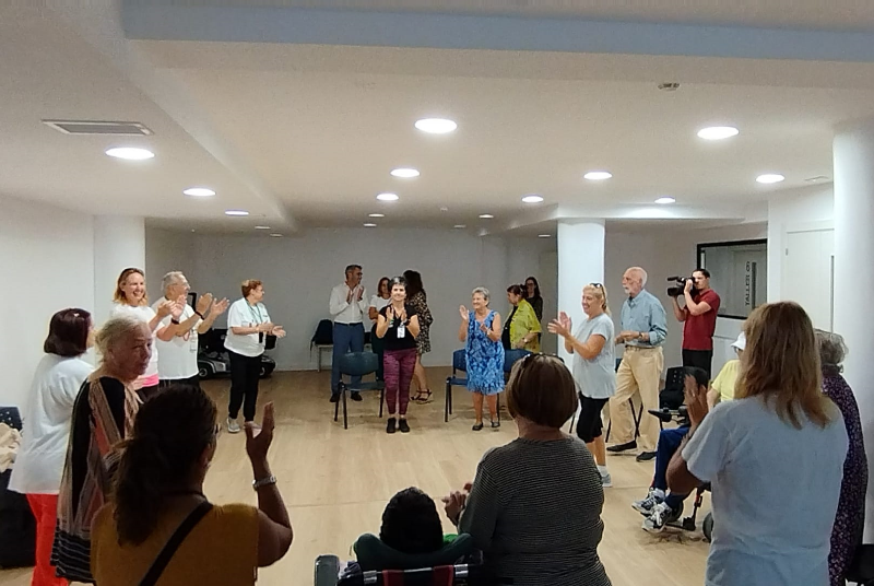 TERCERA EDAD RETOMA EL PROGRAMA DE BAILE ADAPTADO