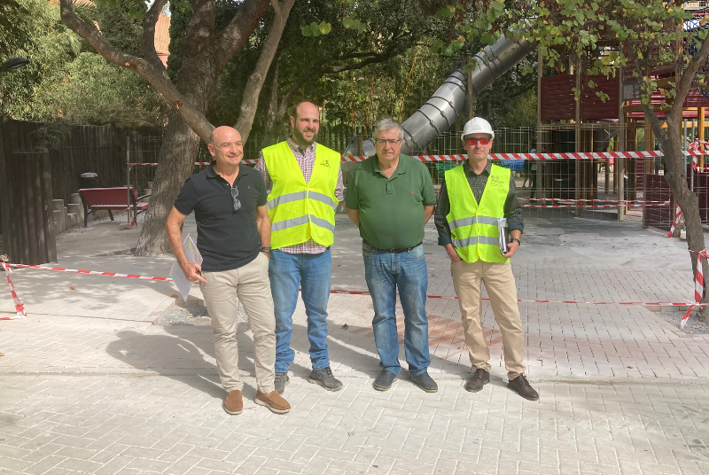 EL AYUNTAMIENTO DESARROLLA UN PLAN DE ACTUACIONES PARA MEJORAR LA ACCESIBILIDAD EN EL PARQUE DE LA PALOMA