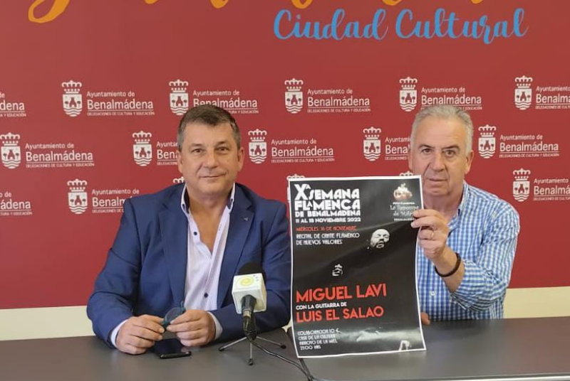 EL CANTAOR MIGUEL LAVI Y LA GUITARRA DE LUIS EL SALAO, PROTAGONISTAS MAÑANA EN LA 10º SEMANA FLAMENCA DE BENALMÁDENA 