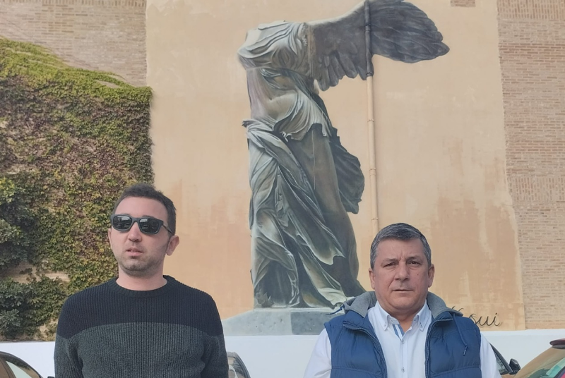 UN NUEVO MURAL DEL PRESTIGIOSO ARTISTA URBANO NESUI DECORA LA PARTE POSTERIOR DEL CENTRO DE EXPOSICIONES