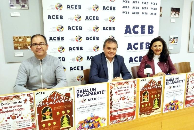 EL CONCEJAL JAVIER MARÍN PRESENTA EL INICIO DE LA CAMPAÑA DE NAVIDAD DE LA ACEB