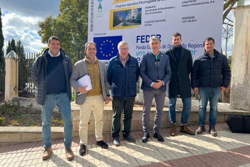 LAS OBRAS DE MEJORA DE LA AVENIDA GARCÍA LORCA APORTARÁN UN NUEVO ACERADO, CARRIL-BICI Y MÁS ZONAS VERDES