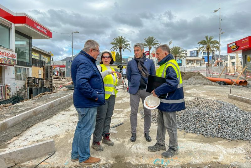 LAS OBRAS DE REMODELACIÓN DE LA AVENIDA ALAY AVANZAN A BUEN RITMO PARA SU CONCLUSIÓN EL PRÓXIMO JUNIO