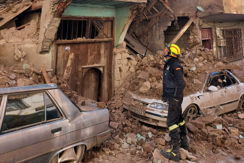 UN BOMBERO DE BENALMÁDENA SE DESPLAZA HASTA TURQUÍA PARA PARTICIPAR EN LAS LABORES DE RESCATE TRAS EL TERREMOTO