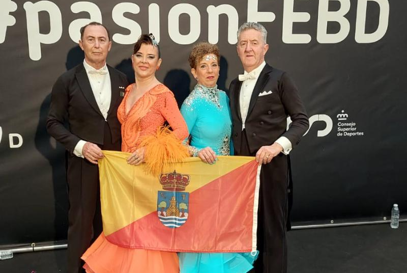 EXCELENTES RESULTADOS DE DOS PAREJAS DE BENALMÁDENA EN EL CAMPEONATO DE ESPAÑA DE BAILE STANDARD