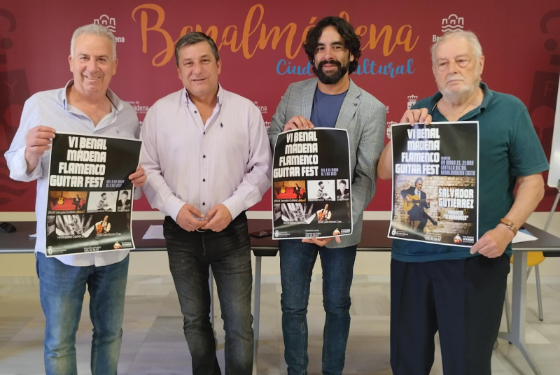 EL CONCEJAL DE CULTURA PRESENTA LA SEXTA EDICIÓN DEL BENALMÁDENA GUITAR FEST