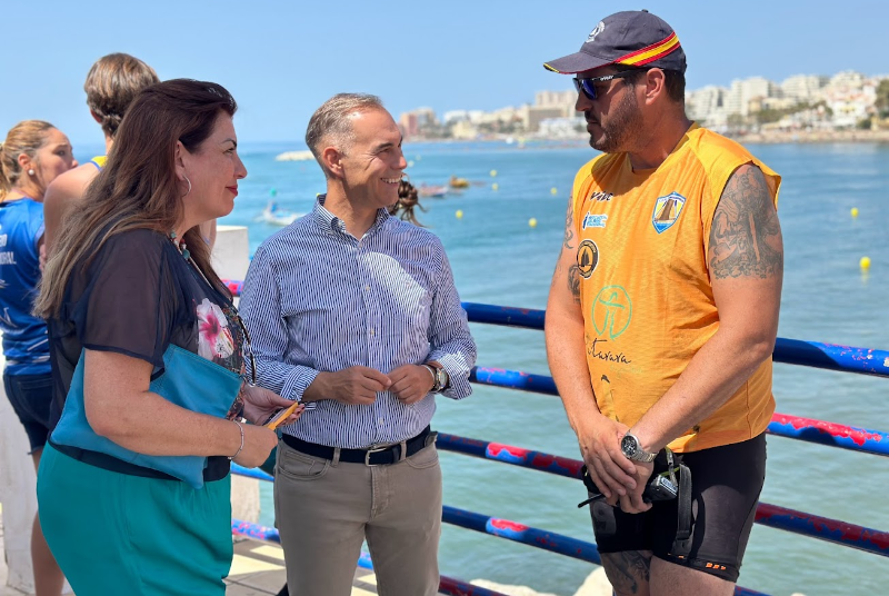 EL ALCALDE, JUAN ANTONIO LARA, ASISTE A LA CELEBRACIÓN DEL GRAN PREMIO DE BENALMÁDENA DE LA XI LIGA PROVINCIAL MALAGUEÑA DE JÁBEGAS 'COPA PEPE ALMENARA'