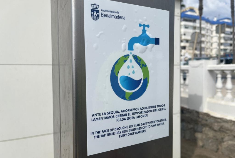 EL AYUNTAMIENTO DE BENALMADENA CULMINA LOS TRABAJOS PARA AHORRAR AGUA EN LAS DUCHAS DE SUS PLAYAS