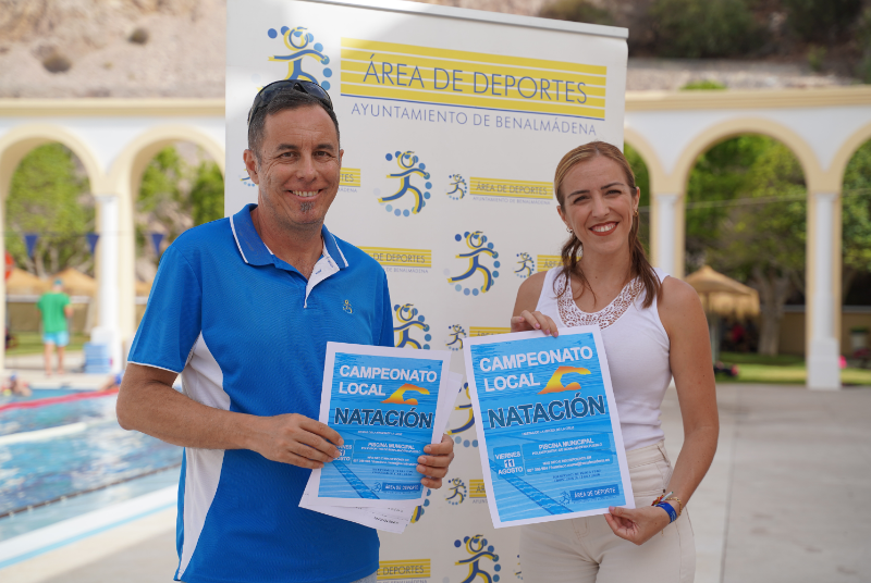 BENALMADENA PUEBLO SE PREPARA PARA CELEBRAR EL CAMPEONATO LOCAL DE NATACION, ORGANIZADO POR EL AYUNTAMIENTO.