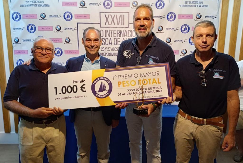 CHRISTIAN ONE Y POSEIDON, GANADORES DE LA XXVII EDICION DEL TORNEO DE PESCA DEPORTIVA DE ALTURA DE BENALMADENA