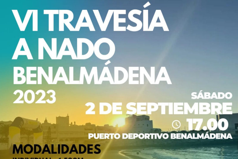 Todo listo para la celebración este sábado de la VI Travesía a Nado del Club Triatlón de Benalmádena