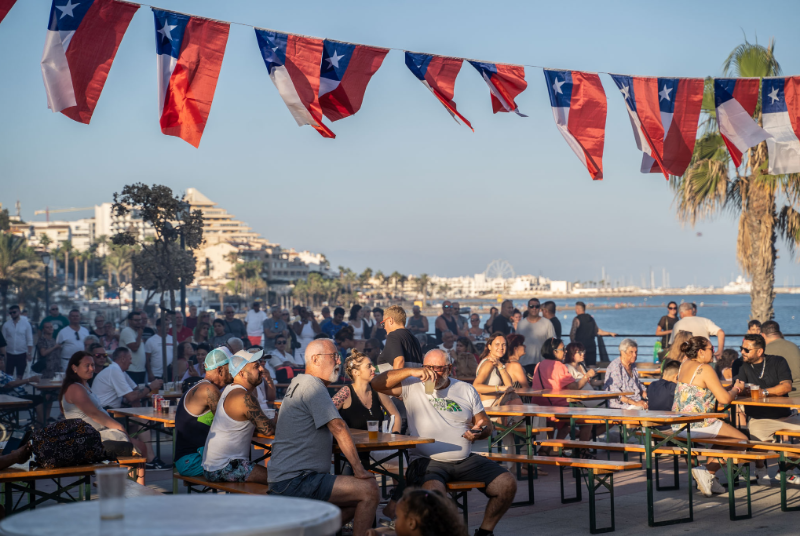 Éxito de participación en las Fiestas Patrias Chilena celebradas en la costa de Benalmádena 