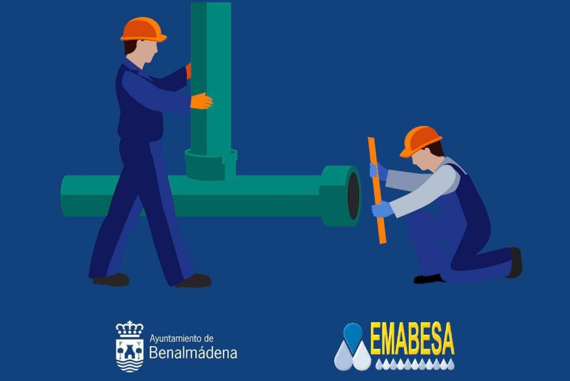 Emabesa programa cortes de suministro de agua este miércoles en zonas de Benalmádena Costa por obras de mejora 