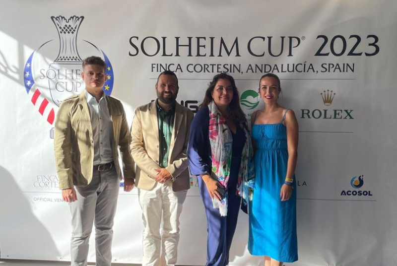 El Ayuntamiento de Benalmádena mostró su apoyo a la Solheim Cup 2023 
