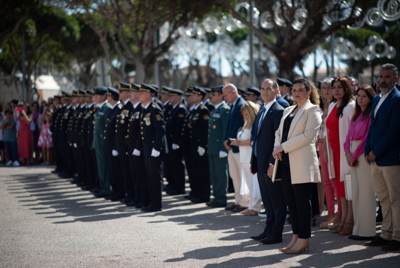 El alcalde de Benalmádena participa en el acto en honor al Patrón del Cuerpo Nacional de Policía