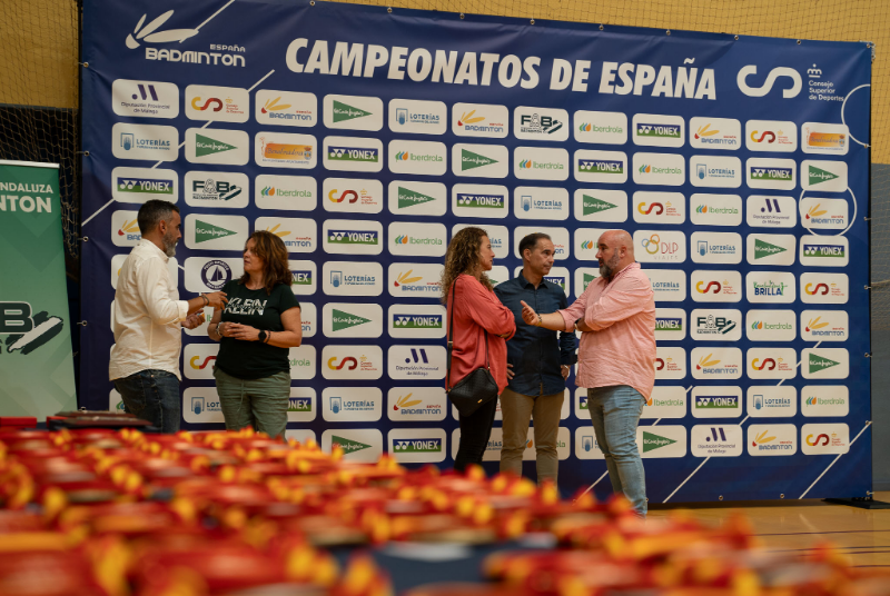 Rotundo éxito del Campeonato de España de Bádminton Sénior, con más de 300 participantes en el polideportivo de Arroyo de la Miel 