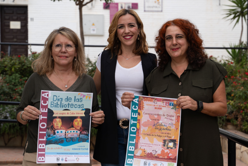 Benalmádena celebrará el Día de las Bibliotecas con teatro y cuentacuentos, promovidos por el área de Cultura