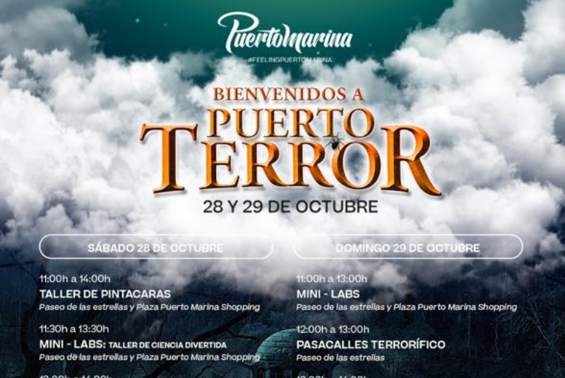 Puerto Marina trae las jornadas más terroríficas de la Costa del Sol con ‘Puerto Terror’ los próximos días 28 y 29 de octubre