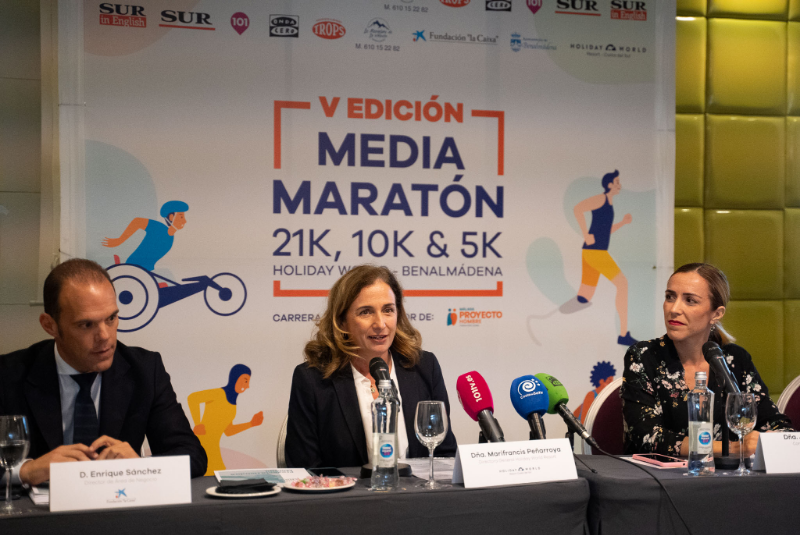 Presentada la V Media Maratón y VIII Carrera Litoral 10K y 5K a beneficio de Proyecto Hombre Málaga, que se celebrará en la costa de Benalmádena