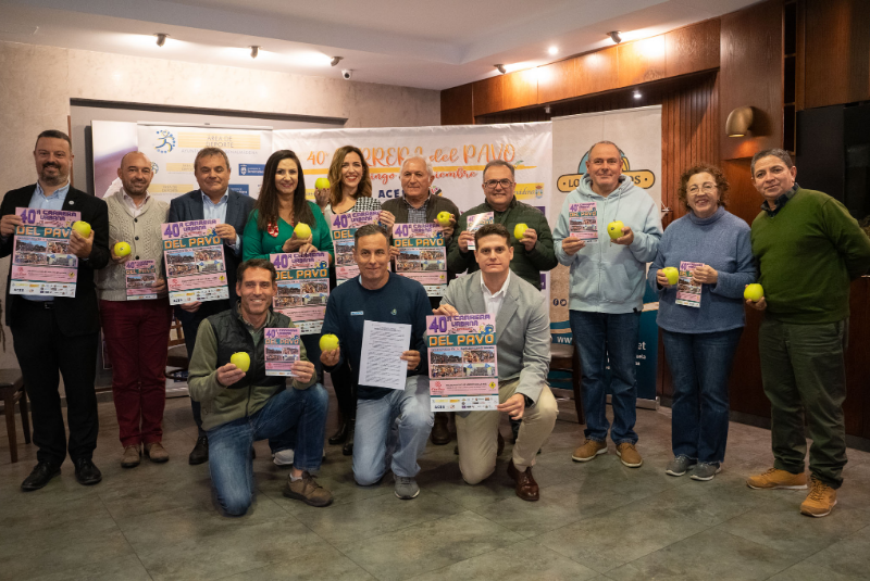 Presentada la tradicional Carrera del Pavo, que este año cumple 40 años para seguir siendo el evento deportivo más tradicional por Navidad en la provincia de Málaga 