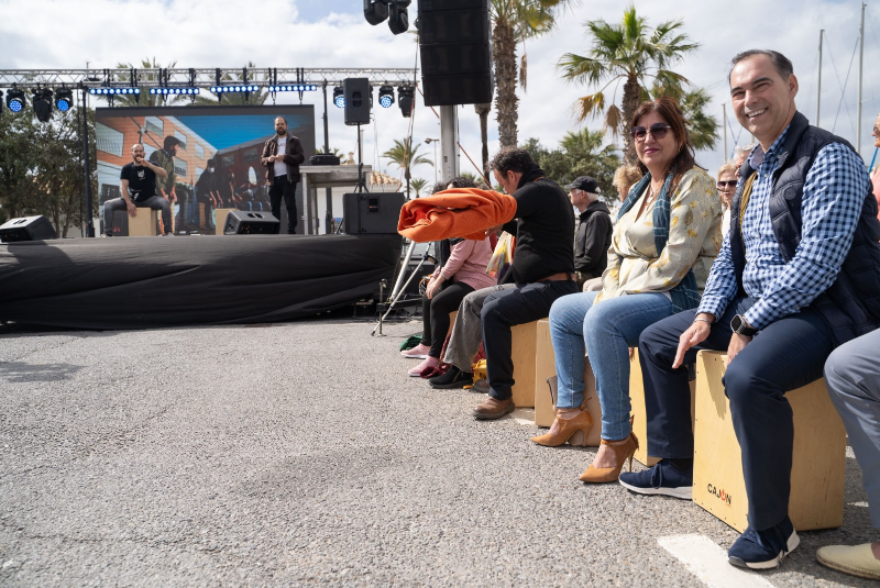 Más de 2.000 personas asisten este fin de semana a la fiesta por Andalucía en el Puerto Deportivo de Benalmádena