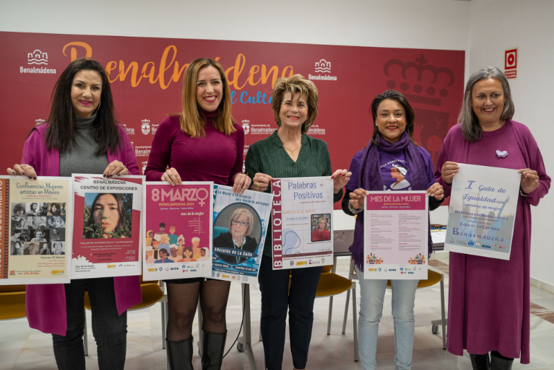 Benalmádena celebra el Mes de la Mujer con una amplia batería de actividades y actos promovidos por el área de Igualdad